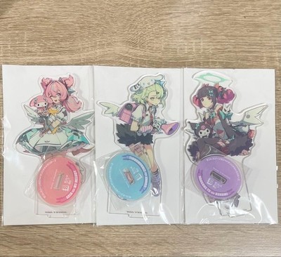Zenless Zone Zero Sanrio Characters Acrylic Stand Aria Sunna NangongYu Set of 3