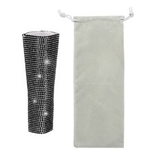 Black Mic Handle Cover, Mic Not Included With Grey Bag