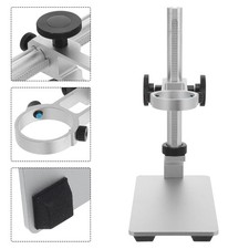 Adjustable Microscope Base Stand: Aluminium Alloy Desktop Support Bracket