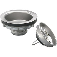 Keeney Champion 3-1/2 In. Stainless Steel Basket Strainer Assembly 1437SS Keeney