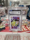 Vintage 1999 Ash & Pikachu  Pokemon Playing Card Queen of Diamonds CGC 9 Mint
