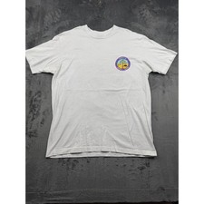 Vintage 1991 Hanes Beefy-T Operation Desert Storm T-Shirt XL White USA Made