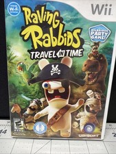 Raving Rabbids: Travel in Time (Nintendo Wii) Case & Disc