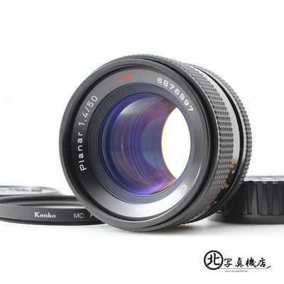 Carl Zeiss Planar T* 1.4/50 MMJ C/Yマウント MINT] Contax Carl Zeiss Planar T* 50mm F/1.4 Lens CY Mount MMJ