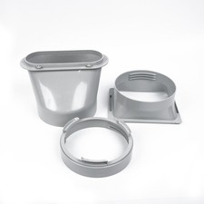 Portable Exhaust Duct Interface Adaptor Pipe Hose Connector For Air Conditioning