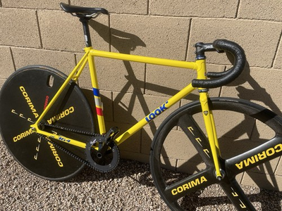 #ad LOOK AC 364 Track Bike Corima Sugino Direct Drive Size 55 $3300.00