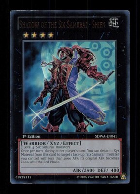 SHADOW OF THE SIX SAMURAI - SHIEN SDWA-EN041  YU-GI-OH LP