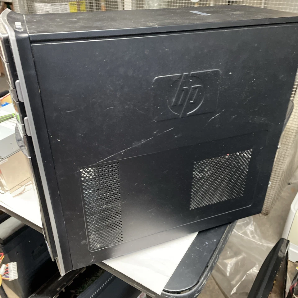 HP Pavilion P6000 PC EMPTY CASE DIY Computer tower w. Fan Power Button Screws - Image 3 of 4