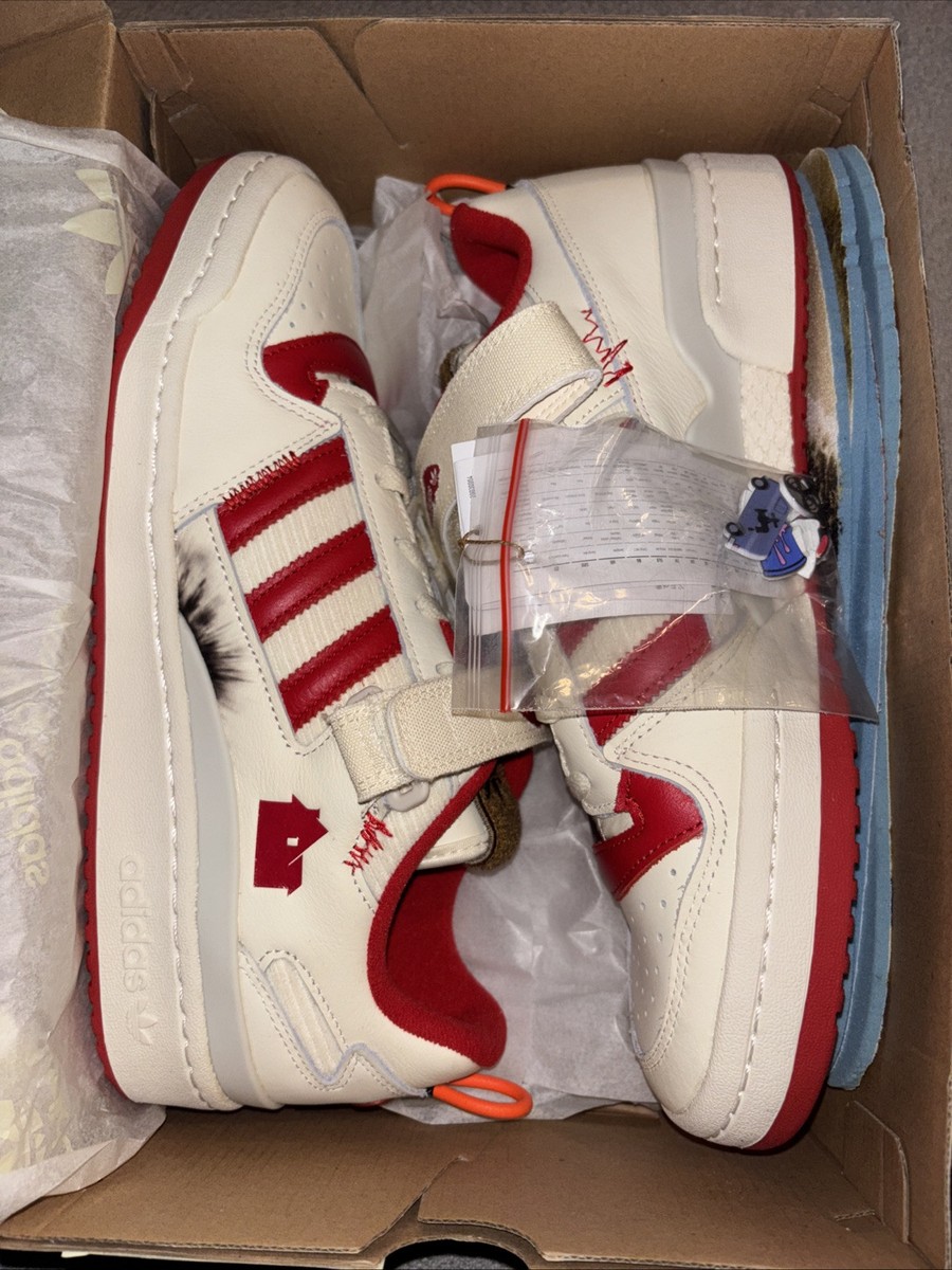 Size 11 - Home Alone x adidas Forum Low Red for sale online | eBay