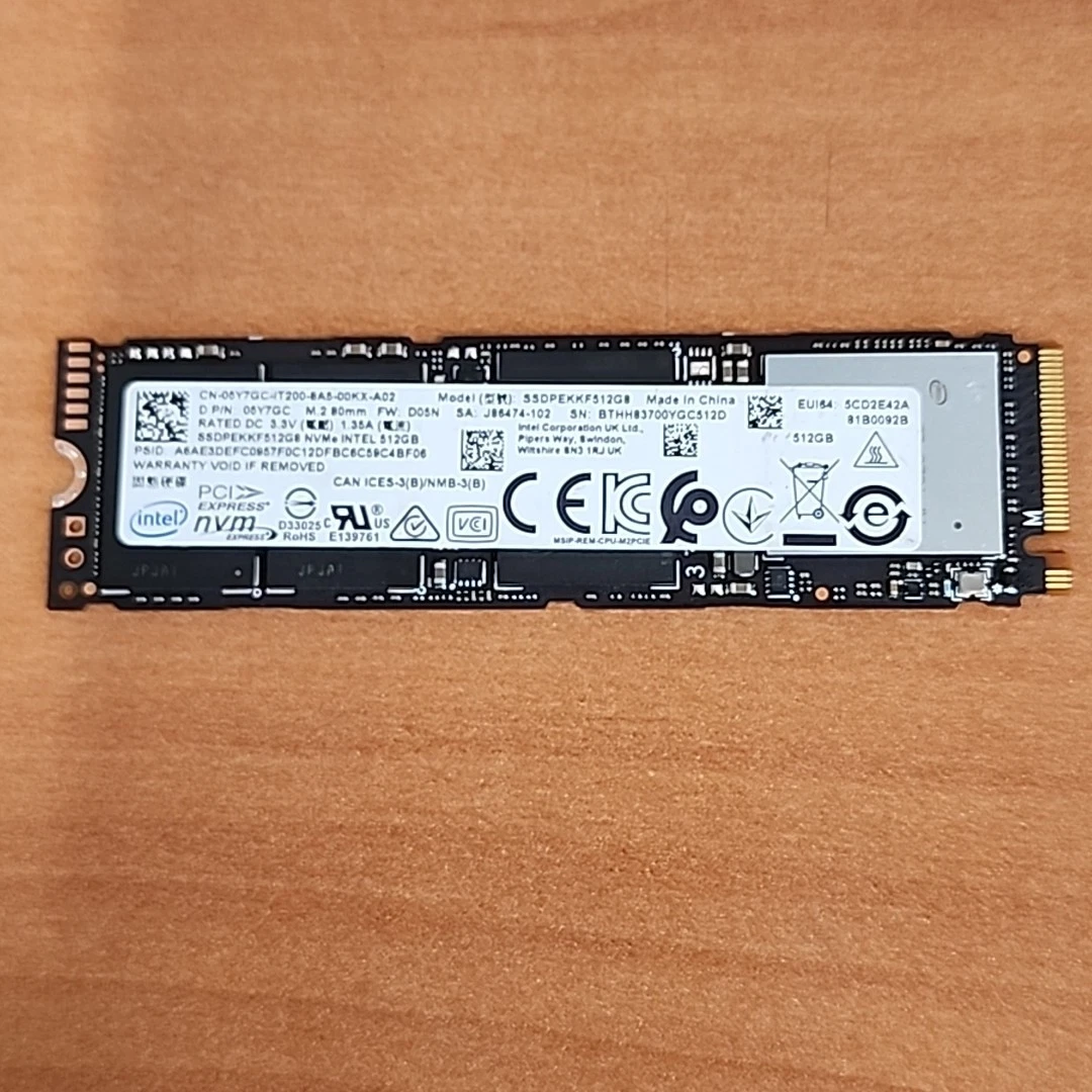 Intel M.2 Interface 512 GB Solid State Drives for sale | eBay