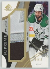 2019-20 SP GAME USED Jamie Benn SUPREME PATCHES /15