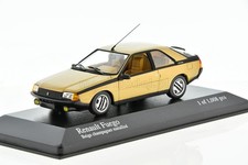 RENAULT Fuego Gold met. 1983 1/43 MINICHAMPS 400113521