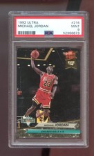 1992-93 Fleer Ultra #216 Michael Jordan PSA 9 Graded Basketball Card Jam Session