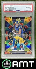 Puka Nacua PSA 10 2025 Panini Mosaic Kaleidoscopic Los Angeles Rams #18 7357