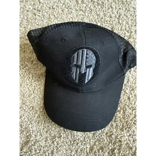 Highland Tactical Cap One Size Mens Black Trucker Hat Spartan Logo