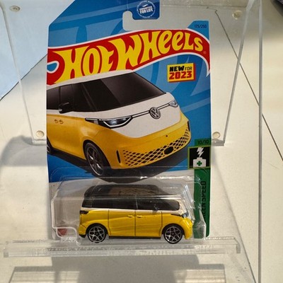 Hot Wheels 2023 Volkswagen id.Buzz ''HW Green Speed'' yellow HKG51-N9Com New