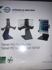 New K&M Konig & Meyer Tablet PC Table Stand 19797 Open Box
