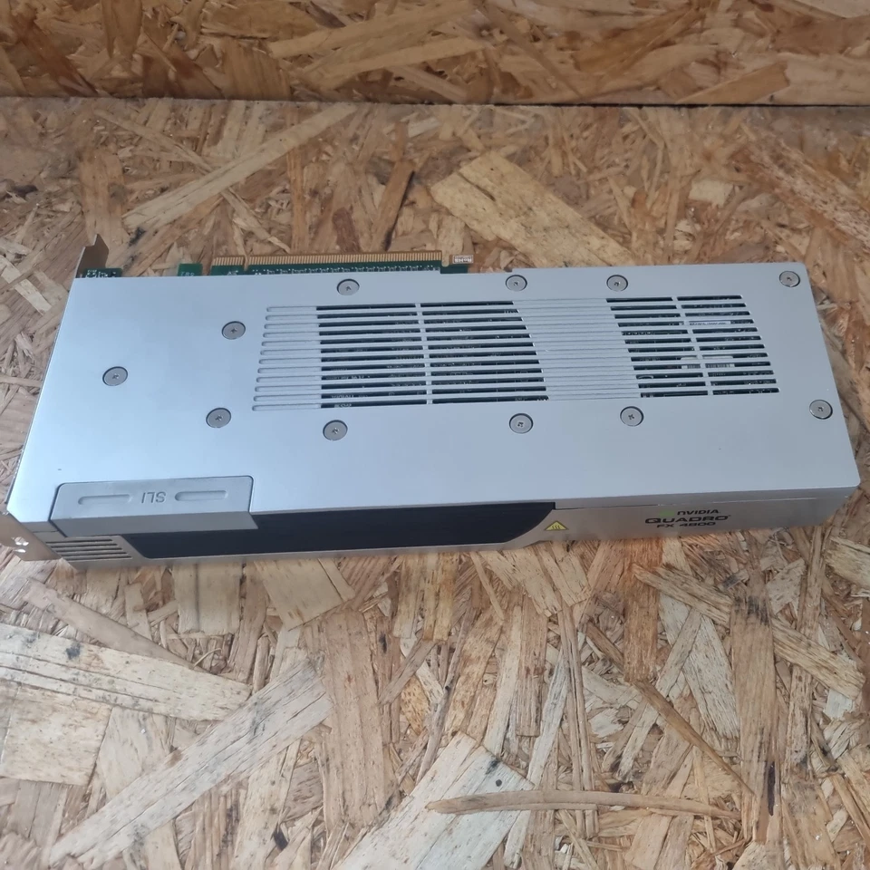 NVIDIA Quadro FX 4800 1.5GB GDDR3 PCIe Workstation Graphics Card 3D Cad Retro - Image 4 of 4