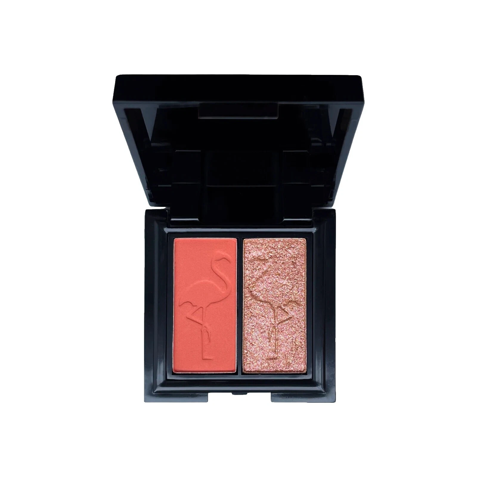 Peach Shade Duo Eye Makeup with Minerals