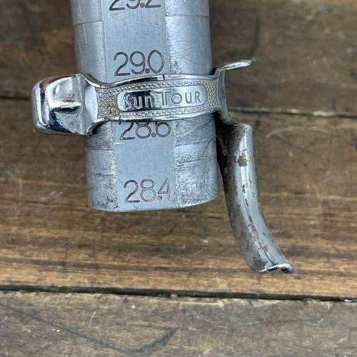 Vintage Suntour Downtube Cable Guide Down Tube Clamp On 28.6 mm Road Bike   C1 - Picture 2 of 14