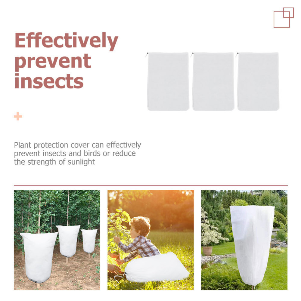 3 Pcs Potted Plants Cover Frost Tree Freeze Cold Protection eBay
