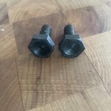 Vintage New-Old-Stock Pair 2 of PATENT CAMPAGNOLO Crank Bolts   Black.  NJ 