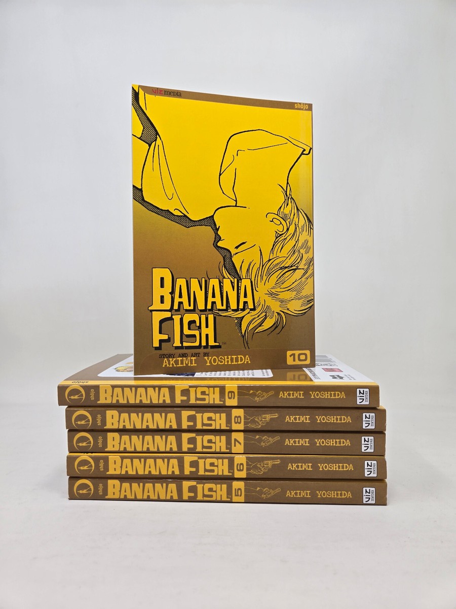BANANA FISH Manga Volumes 5 / 6 / 7 / 8 / 9 / 10 - NEW! | eBay