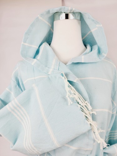 Unisex Bathrobe LUXURY ROBE 100% Cotton multicolor multi sizes Turkish cotton - Picture 38 of 41