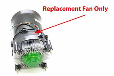 Dell 0P281K / P281K for Studio XPS 9100 CPU Heatsink's Fan Replacement