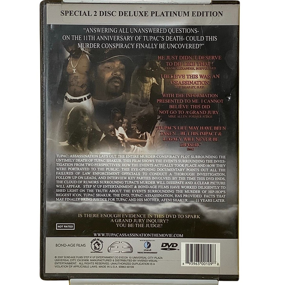 その他 Assassination: Conspiracy Or Revenge [DVD] Tupac Assassination: Conspiracy or Revenge [Unrated DVD 2007