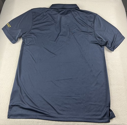 COLOSSEUM NC A&T Aggies Polo Blue Bulldog North Carolina NCAA Sz Men’s Large NWT - Picture 7 of 10