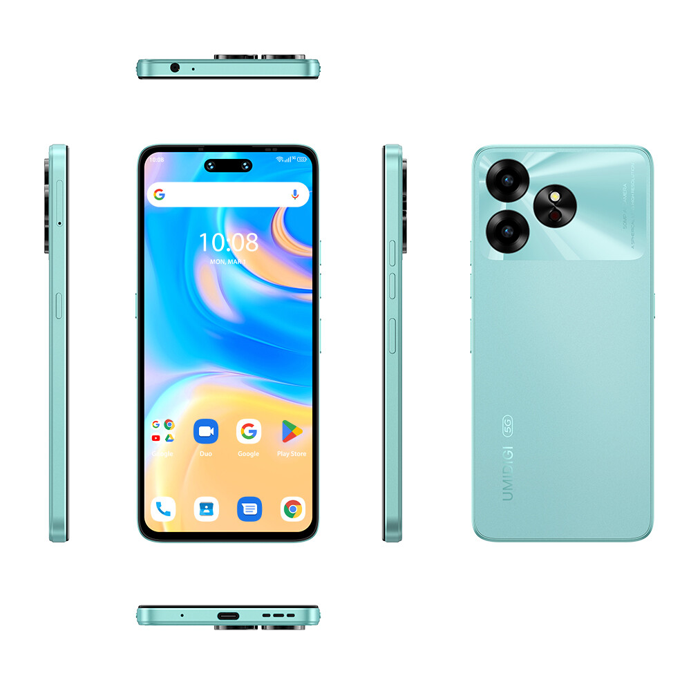 UMIDIGI G6 5G Android 13 NFC 6GB+128GB Unlocked 90Hz 4G Octa Core