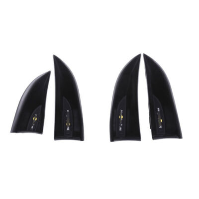 Decor Cover ABS Black Inner Door Storage Box 4PCS Fit For Benz S-Class 14-2020