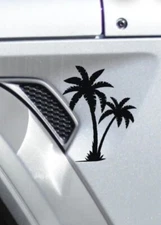 PALM TREES Vinyl Decal for SUV Car Truck Jeep Bumper Wall Window Bumper