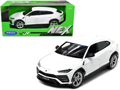 Lamborghini Urus White ''NEX Models'' 1/24 Diecast Model Car by Welly