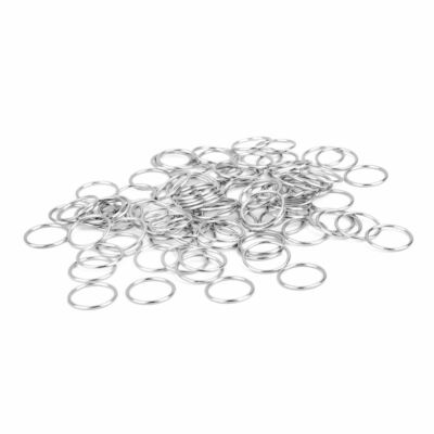 100 Stück Metall BH Trägerversteller Schieber/Haken/O Dessous zum Nähen Basteln