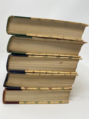 1950s 5 Book Set Library Edition JJ Little & Ives Literature
