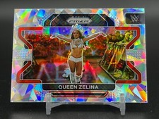 2022 Panini WWE Prizm Queen Zelina Cracked Ice Prizm Parallel #44 FREE SHIPPING