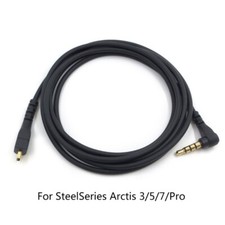 Replacement Headphone Cable Extension Cable 3.5mm for Arctis 3 5 7 Pro