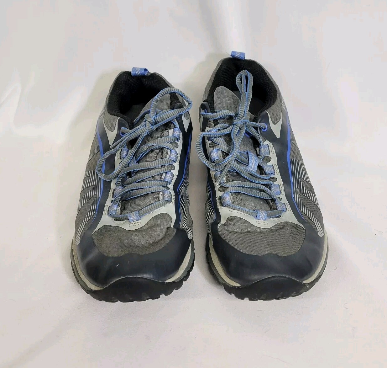 SAOLA Scarpe da ginnastica MERRELL grigie bordo sirena suola Vibram escursionismo trail misura 7