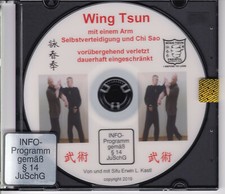  Wing Tsun Chun einarmig - mit einem Arm Selbstverteidigung, Chi Sao, Formen DVD