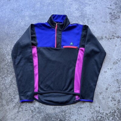 Vintage 90s Nike ACG All Conditions Gear Half Zip Fleece Womens Sz 