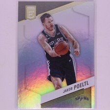 2022 Donruss Elite Basketball NBA JAKOB POELTL Base #175 San Antonio Spurs