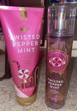 Bath And Body Works Twisted Peppermint Body Cream And Mist