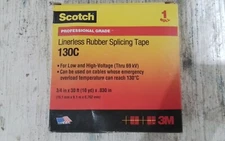 3M Scotch 130C Linerless Rubber Splicing Tape 3/4" x 30' (SP344)
