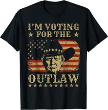 I'm Voting For the Outlaw, Trump Convicted Felon 2024 T-Shirt