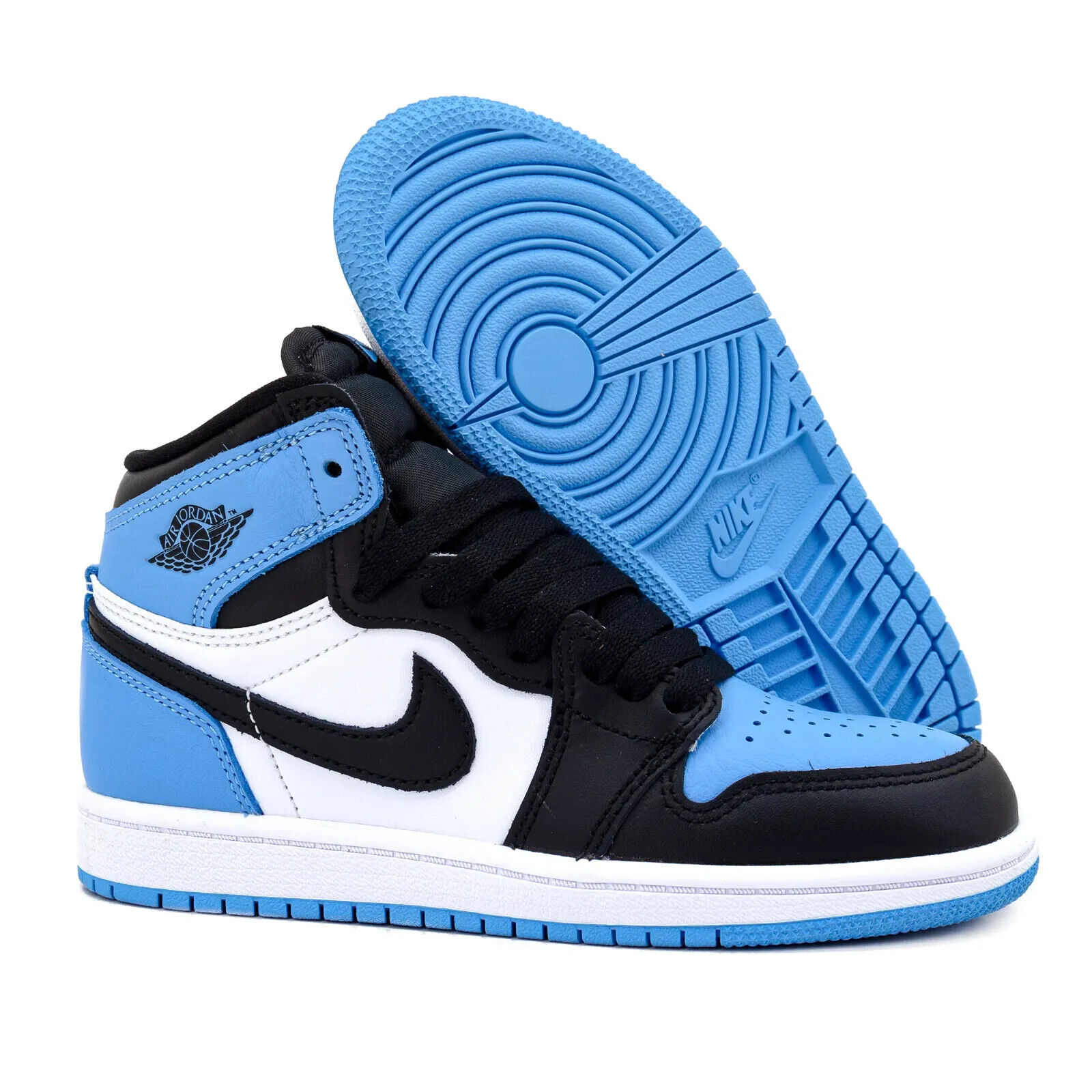 Nike Air Jordan 1 Retro High OG UNC Toe University Blue PS & TD