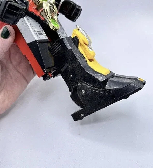 "Figura electrónica Power Rangers Thunder Megazord 1994 12"" de colección luces sonidos años 90" Foto 4 de 4