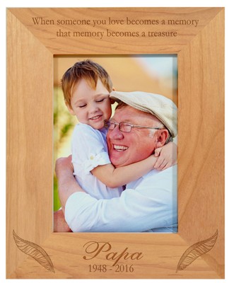 in loving memory dad photo frames