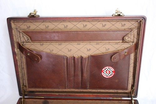 Custom Wood Briefcase with Midnight Express Original Logo - Picture 7 of 11